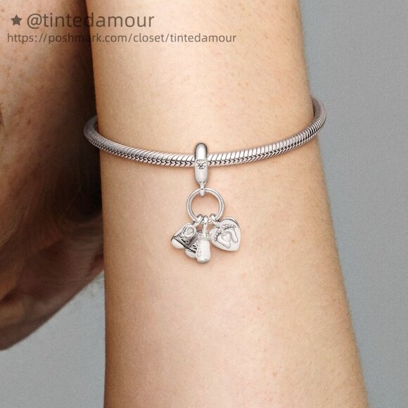 Pandora My Little Baby Dangle Charm|Bracelets|Pandora US - Picture 2 of 2